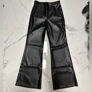 Anthropologie Faux Leather Pants
